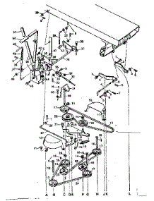 Blade Housing Top Half parts for Craftsman Front-Engine Lawn Tractor 502253623 from AppliancePartsPros.com
