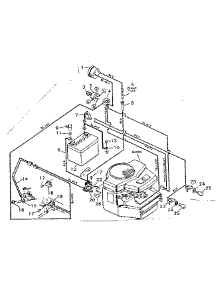 Wiring Diagram Replacement Parts parts for Craftsman Front-Engine Lawn Tractor 502253760 from AppliancePartsPros.com