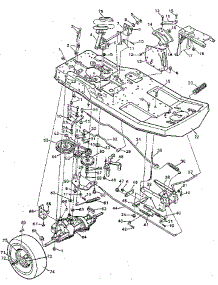 Drive System parts for Craftsman Front-Engine Lawn Tractor 502254110 from AppliancePartsPros.com