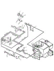 Wiring Diagram parts for Craftsman Front-Engine Lawn Tractor 502254112 from AppliancePartsPros.com