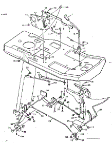 Blade Housing Suspension parts for Craftsman Front-Engine Lawn Tractor 502254120 from AppliancePartsPros.com