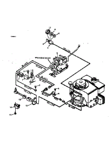 Pictorial Wiring Diagram parts for Craftsman Front-Engine Lawn Tractor 502254121 from AppliancePartsPros.com