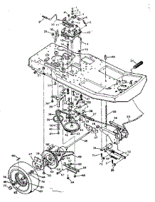 Drive System parts for Craftsman Front-Engine Lawn Tractor 502254130 from AppliancePartsPros.com
