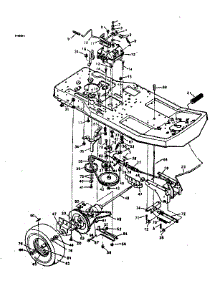 Drive System parts for Craftsman Front-Engine Lawn Tractor 502254132 from AppliancePartsPros.com