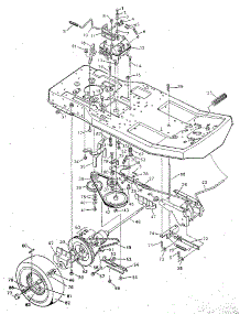 Drive System parts for Craftsman Front-Engine Lawn Tractor 502254133 from AppliancePartsPros.com
