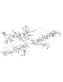 Transmission parts for Craftsman Front-Engine Lawn Tractor 502254141 from AppliancePartsPros.com
