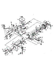 Transmission parts for Craftsman Front-Engine Lawn Tractor 502254142 from AppliancePartsPros.com