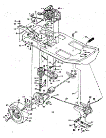 Drive System parts for Craftsman Front-Engine Lawn Tractor 502254151 from AppliancePartsPros.com