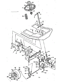 Steering System parts for Craftsman Front-Engine Lawn Tractor 502254151 from AppliancePartsPros.com