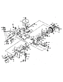 Transmission parts for Craftsman Front-Engine Lawn Tractor 502254152 from AppliancePartsPros.com