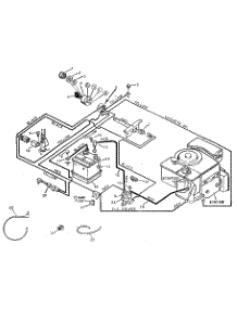 Wiring System parts for Craftsman Front-Engine Lawn Tractor 502254161 from AppliancePartsPros.com