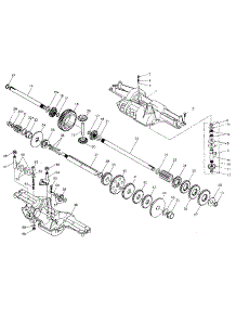 Five Speed Transaxle parts for Craftsman Front-Engine Lawn Tractor 502254161 from AppliancePartsPros.com