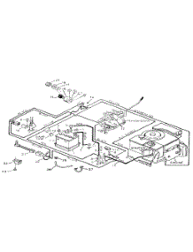 Pictorial Wiring Diagram parts for Craftsman Front-Engine Lawn Tractor 502254173 from AppliancePartsPros.com