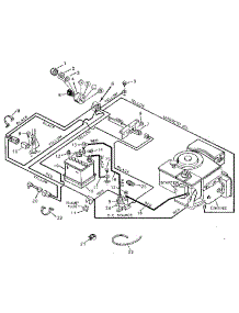 Wiring System parts for Craftsman Front-Engine Lawn Tractor 502254190 from AppliancePartsPros.com