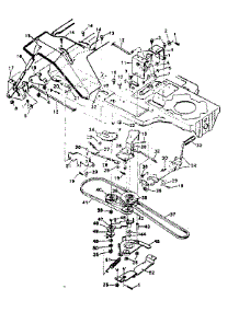 Front Drive Half parts for Craftsman Front-Engine Lawn Tractor 502254260 from AppliancePartsPros.com