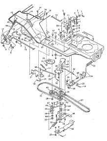 Front Drive Half parts for Craftsman Front-Engine Lawn Tractor 502254261 from AppliancePartsPros.com