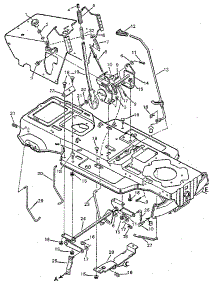 Suspension System parts for Craftsman Front-Engine Lawn Tractor 502254261 from AppliancePartsPros.com