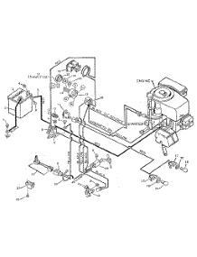 Wiring Diagram parts for Craftsman Front-Engine Lawn Tractor 502254261 from AppliancePartsPros.com