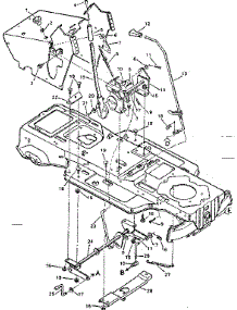 Lift Assembly parts for Craftsman Front-Engine Lawn Tractor 502254280 from AppliancePartsPros.com