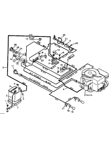 Wiring Diagram parts for Craftsman Front-Engine Lawn Tractor 502254280 from AppliancePartsPros.com