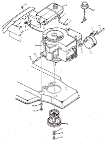 Engine Mount parts for Craftsman Front-Engine Lawn Tractor 502254982 from AppliancePartsPros.com