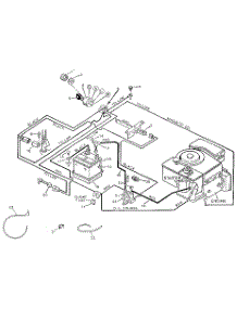 Wiring System parts for Craftsman Front-Engine Lawn Tractor 502255010 from AppliancePartsPros.com