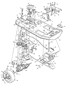 Drive System parts for Craftsman Front-Engine Lawn Tractor 502255011 from AppliancePartsPros.com
