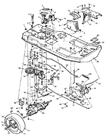 Drive System parts for Craftsman Rear-Engine Riding Mower 502255070 from AppliancePartsPros.com