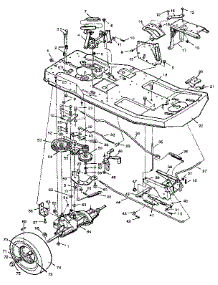Drive System parts for Craftsman Front-Engine Lawn Tractor 502255071 from AppliancePartsPros.com