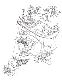 Drive System parts for Craftsman Front-Engine Lawn Tractor 502255091 from AppliancePartsPros.com