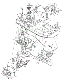 Drive System parts for Craftsman Front-Engine Lawn Tractor 502255092 from AppliancePartsPros.com