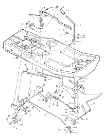 Mower Housing Suspension parts for Craftsman Front-Engine Lawn Tractor 502255092 from AppliancePartsPros.com