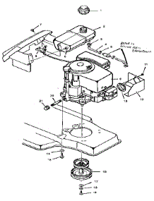 Engine Mount parts for Craftsman Front-Engine Lawn Tractor 502255110 from AppliancePartsPros.com