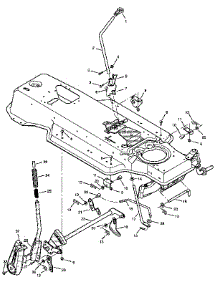 Mower Suspension parts for Craftsman Front-Engine Lawn Tractor 502255111 from AppliancePartsPros.com