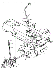 Mower Suspension parts for Craftsman Front-Engine Lawn Tractor 502255120 from AppliancePartsPros.com