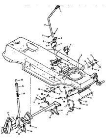 Mower Suspension parts for Craftsman Front-Engine Lawn Tractor 502255121 from AppliancePartsPros.com