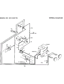 Wiring Diagram parts for Craftsman Front-Engine Lawn Tractor 502255140 from AppliancePartsPros.com