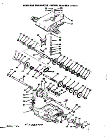 Peerless Transaxle parts for Craftsman Front-Engine Lawn Tractor 502255150 from AppliancePartsPros.com