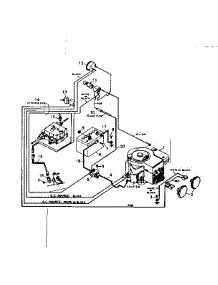 Wiring Diagram parts for Craftsman Front-Engine Lawn Tractor 502255151 from AppliancePartsPros.com