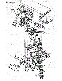 Mower Housing parts for Craftsman Front-Engine Lawn Tractor 502255161 from AppliancePartsPros.com