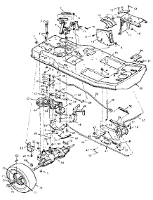 Drive System parts for Craftsman Front-Engine Lawn Tractor 502255172 from AppliancePartsPros.com