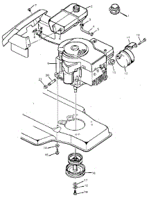 Engine Mount parts for Craftsman Front-Engine Lawn Tractor 502255180 from AppliancePartsPros.com