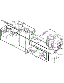 Wiring parts for Craftsman Front-Engine Lawn Tractor 502255192 from AppliancePartsPros.com