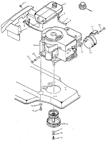 Engine Mount parts for Craftsman Front-Engine Lawn Tractor 502255192 from AppliancePartsPros.com