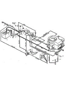 Wiring parts for Craftsman Front-Engine Lawn Tractor 502255193 from AppliancePartsPros.com