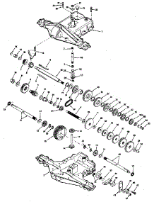Six Speed Transaxle Peerless Model No. 930-011 parts for Craftsman Front-Engine Lawn Tractor 502255193 from AppliancePartsPros.com