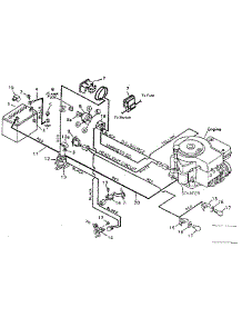 Wiring Diagram parts for Craftsman Front-Engine Lawn Tractor 502255381 from AppliancePartsPros.com