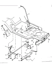 Blade Housing Top Half parts for Craftsman Front-Engine Lawn Tractor 502255381 from AppliancePartsPros.com