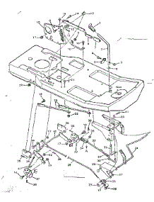 Lift Assembly parts for Craftsman Front-Engine Lawn Tractor 502255620 from AppliancePartsPros.com