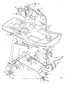 Replacement Parts Blade Housing Suspension parts for Craftsman Front-Engine Lawn Tractor 502255621 from AppliancePartsPros.com